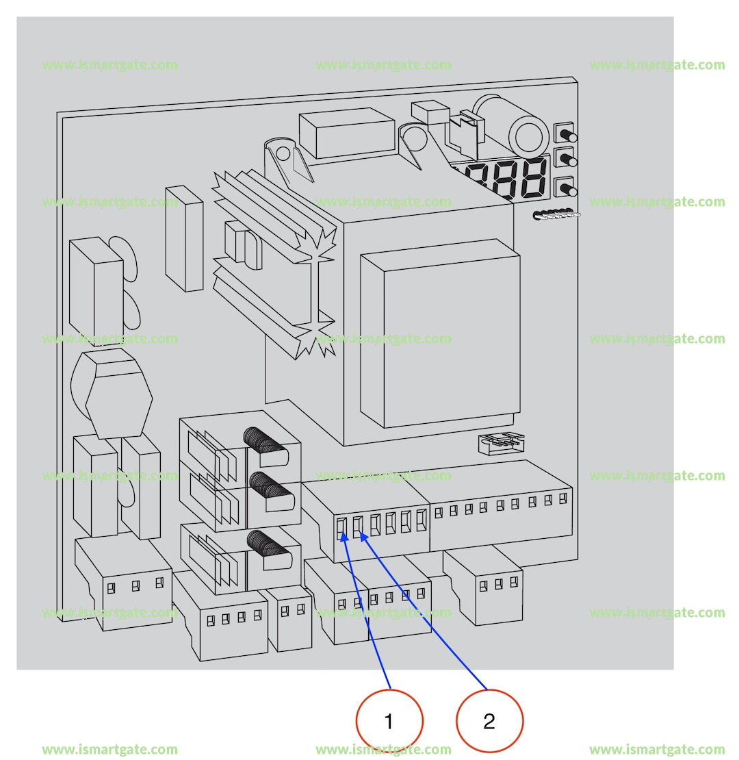 Smart Garage Door Opener For Bft Leo B Cbb F